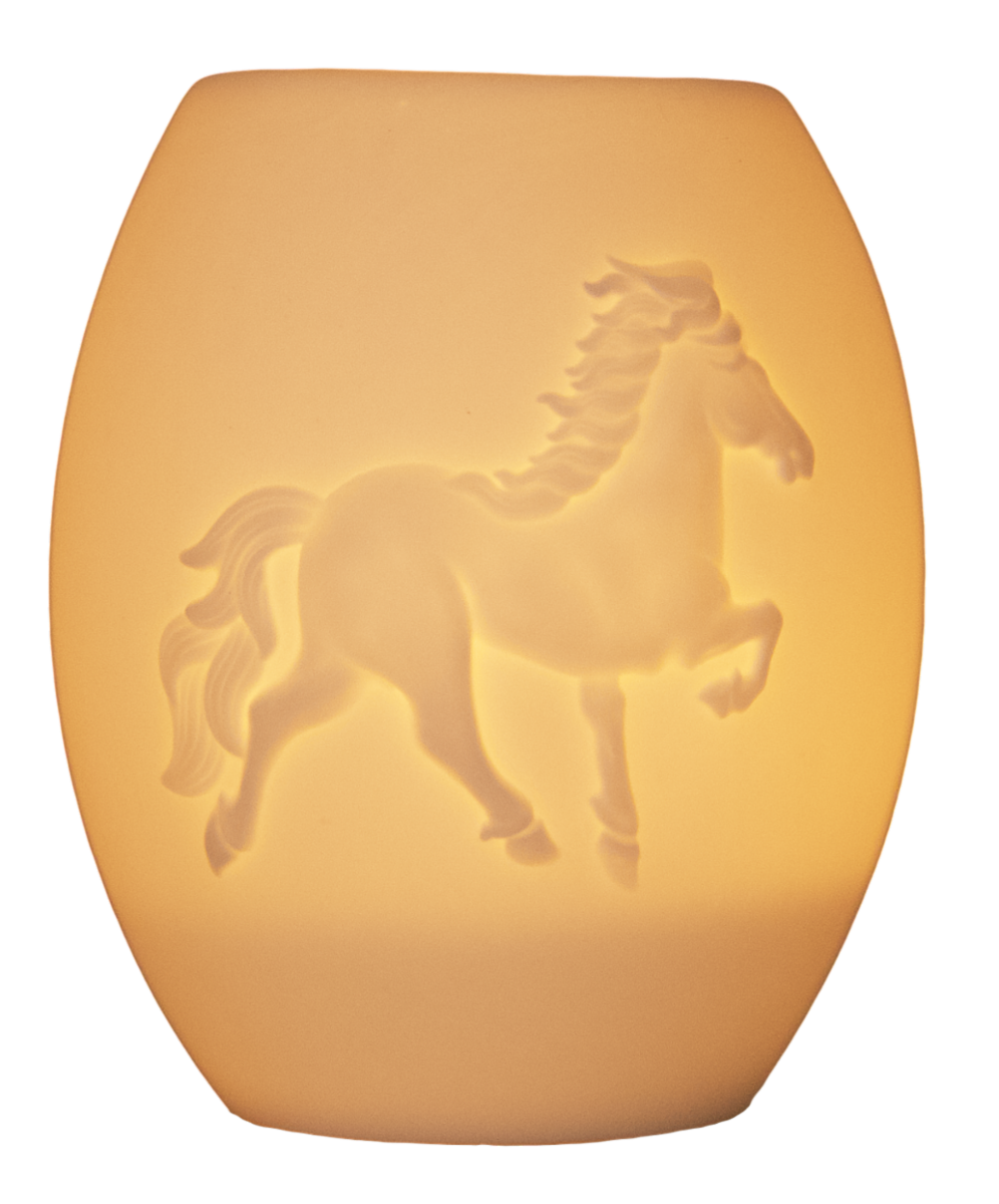 Karlslund Candle Holder w/Icelandic Horse