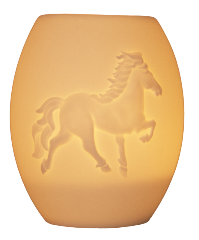 Karlslund Candle Holder w/Icelandic Horse