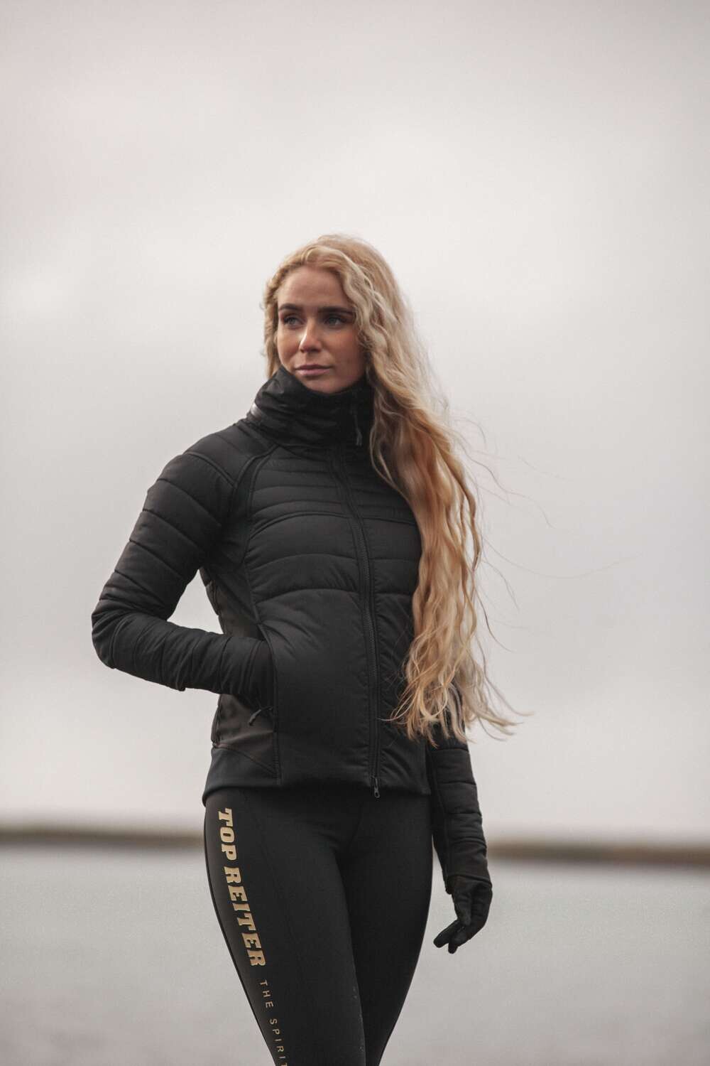 Top Reiter - KATLA Jacket Black