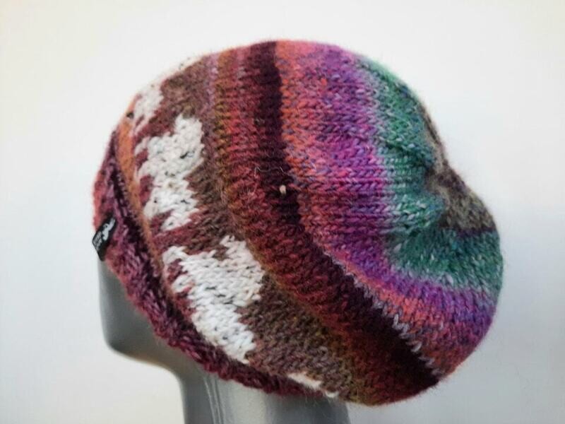 Hand Knitted Hat - Icelandic Horse