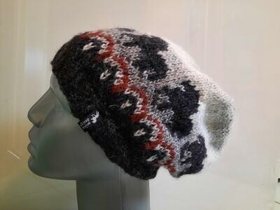 Hand Knitted Hat - Icelandic Horse