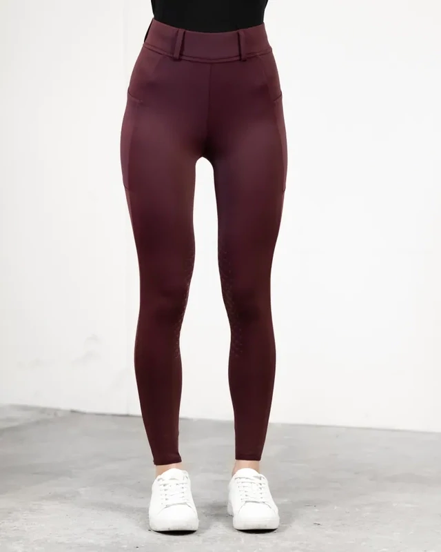 Fager - Loui Active Leggings Burgundy