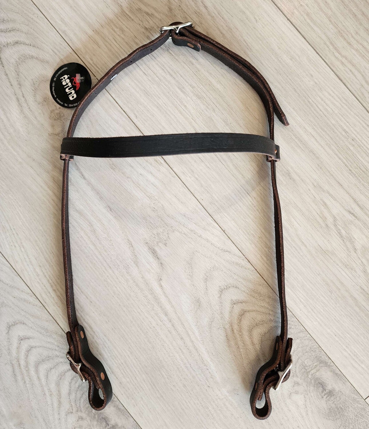Astund Headstall w/Browband, Brown