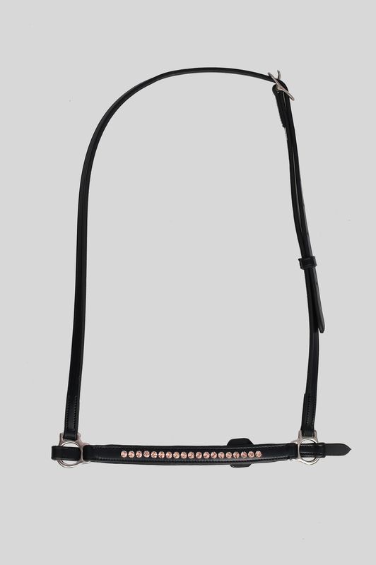 Top Reiter Bridle Set KRISTALL, Rose Gold