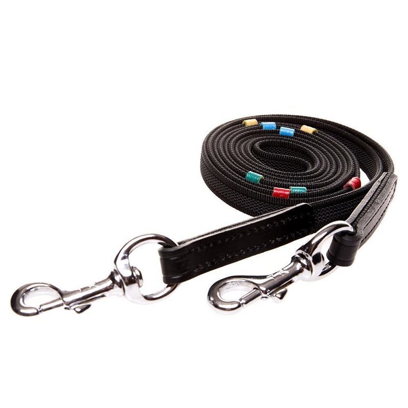 Top Reiter - Disco Reins w/Coloured Stops