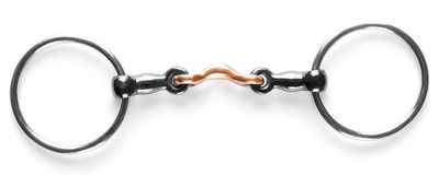 Top Reiter - Dbl Jointed, Sweet Iron, Copper Quarter Moon