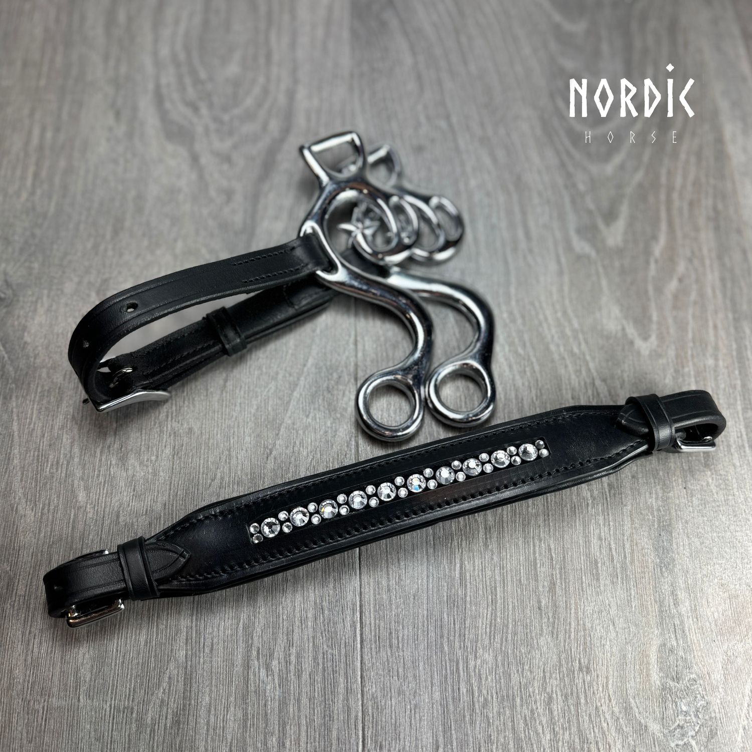 Nordic Horse Hackamore ALL WHITE