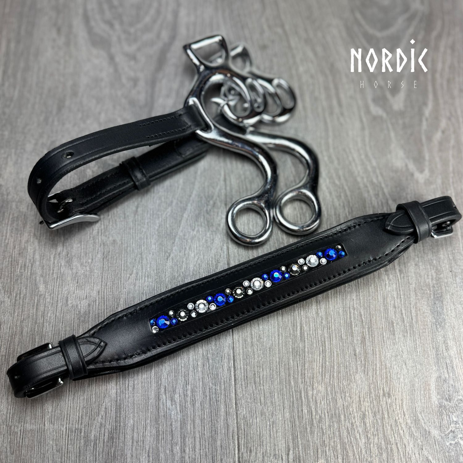 Nordic Horse Hackamore BLUE MIX