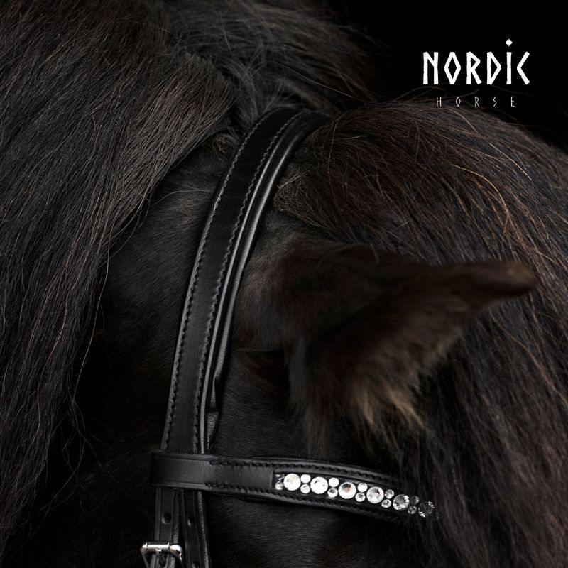 Nordic Horse M&amp;M Headpiece w/Lining