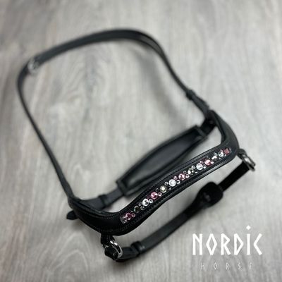 Nordic Horse Anatomical Flash Noseband COLOUR MIX