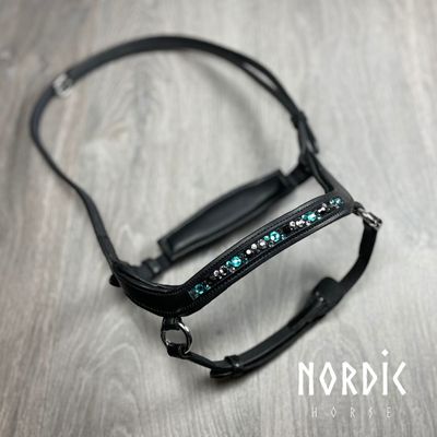 Nordic Horse Anatomical Flash Noseband COLOUR MIX