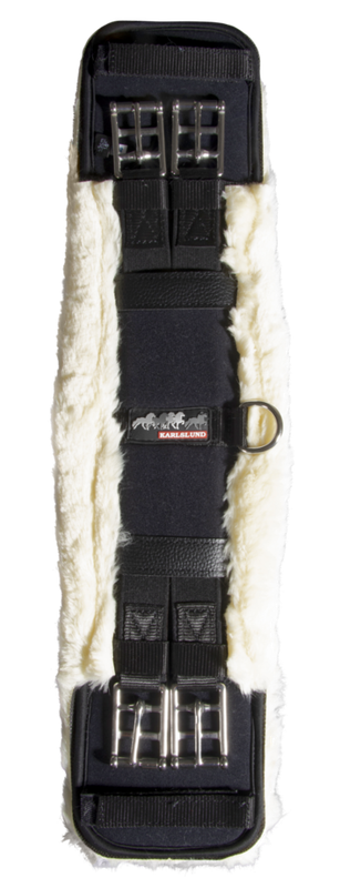 Karlslund Neoprene Girth w/Faux Fur