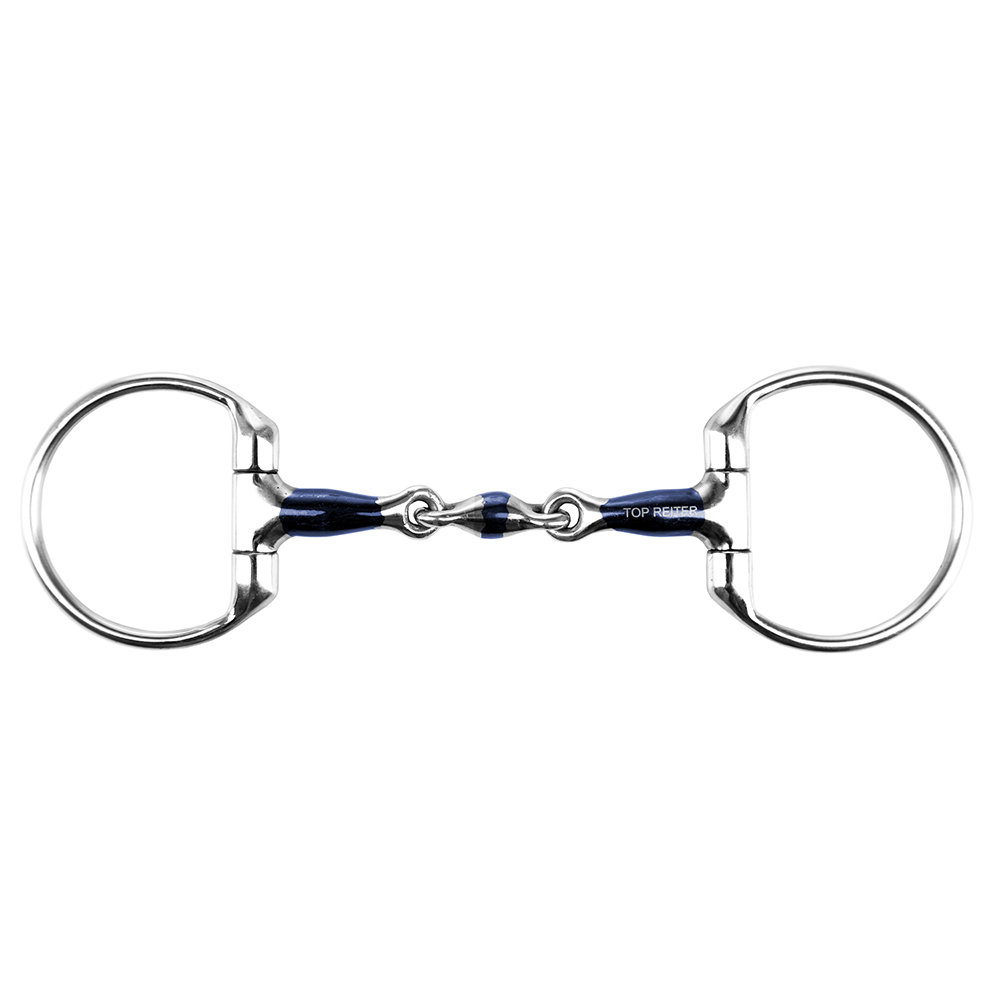 Top Reiter - MAGIC BIT LOCK UP Dbl Jointed, Sweet Iron, Eggbutt