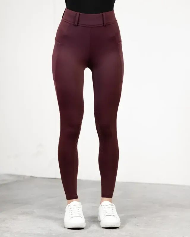 Fager - Loui Active Leggings Burgundy