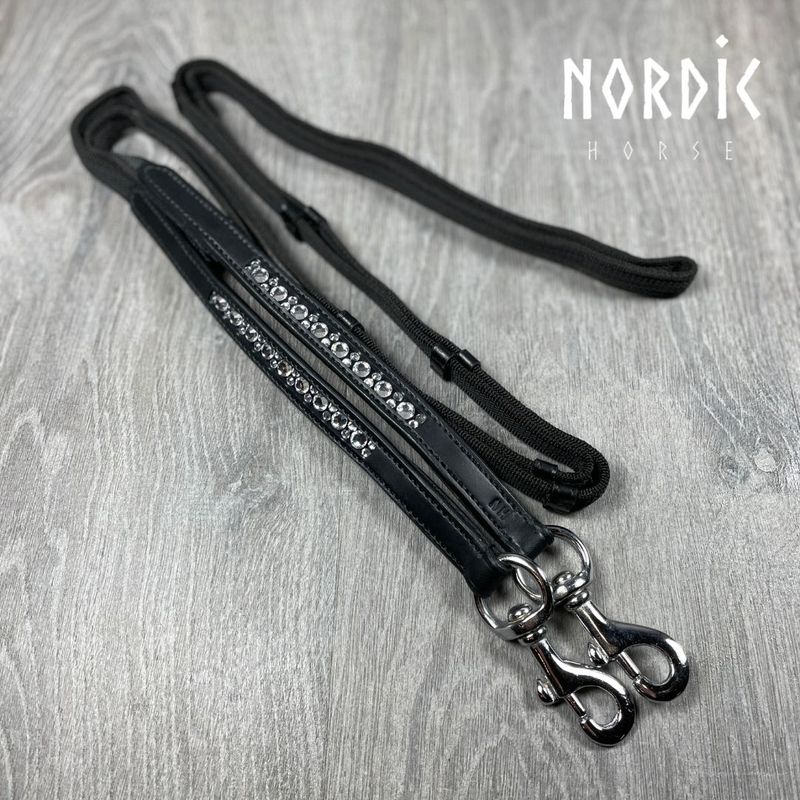 Nordic Horse ALL Supergrip Reins w/Stops