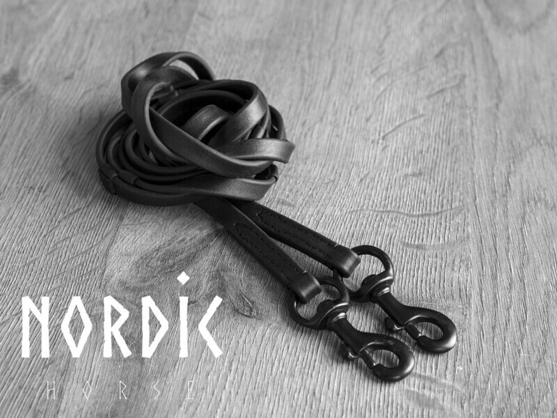 Nordic Horse Biothane Reins w/Stops
