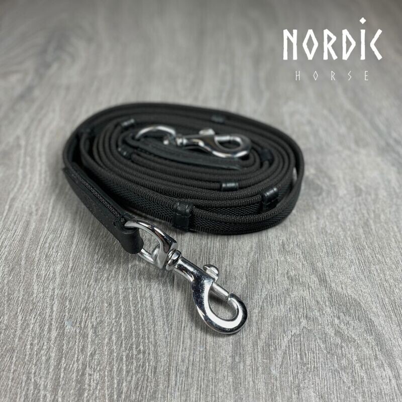 Nordic Horse Supergrip Reins w/Stops