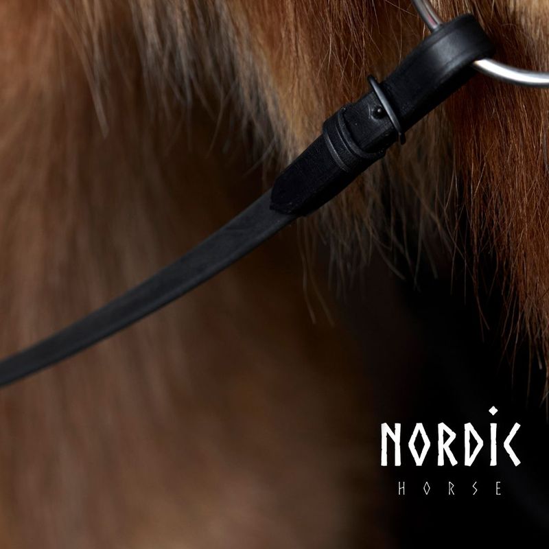Nordic Horse Biothane Reins w/Stops &amp; Buckles