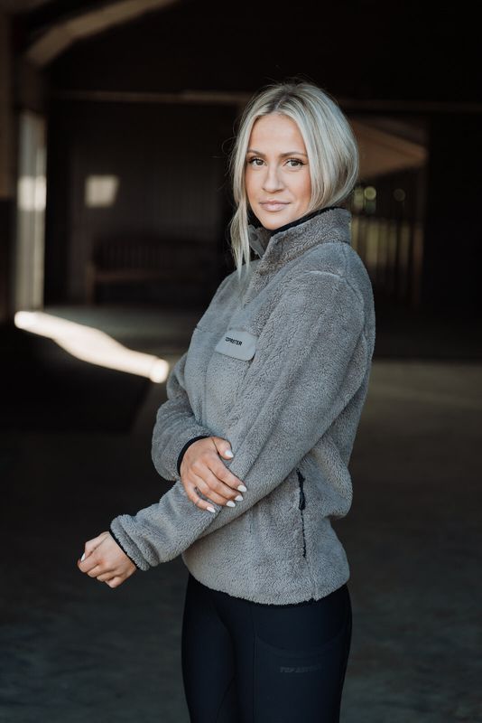 Top Reiter - Sweater BLÆR, Trufflebrown