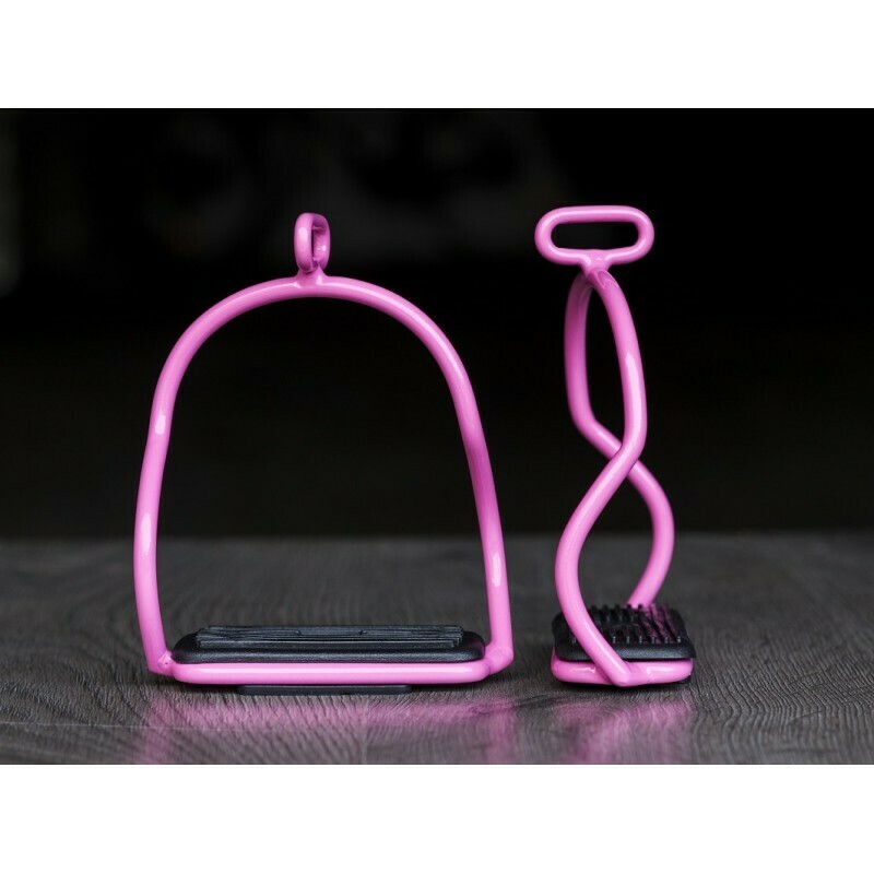 Nordic Horse Safety Stirrups - Pink
