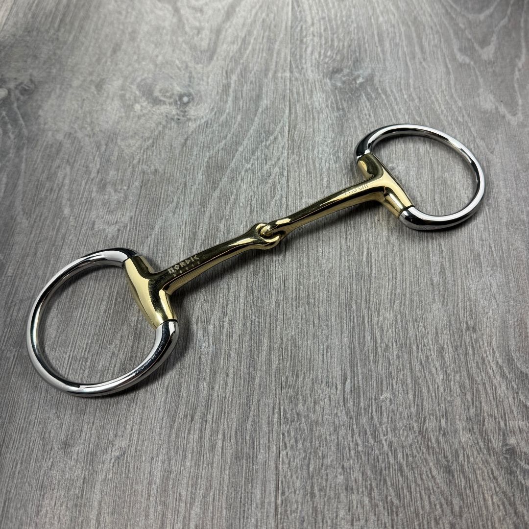 Nordic Horse - Eggbutt Bit, Copper
