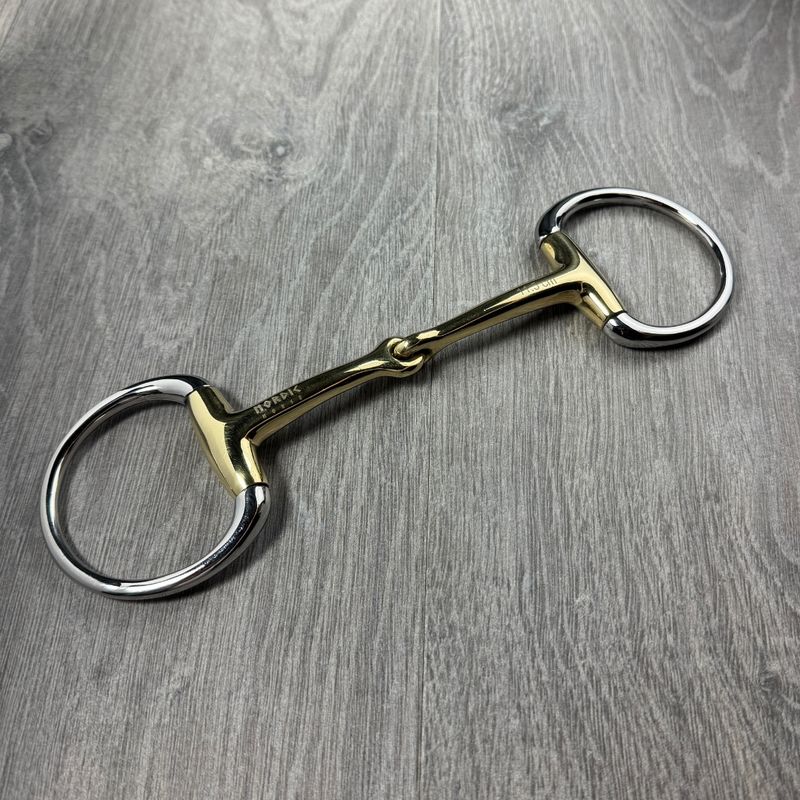 Nordic Horse - Eggbutt Bit, Copper