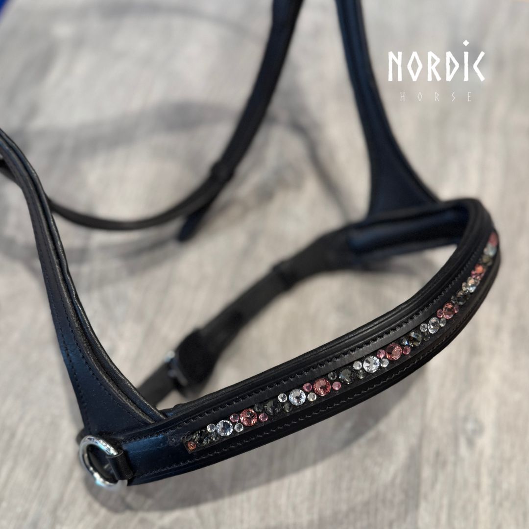 Nordic Horse Sidepull PINK MIX