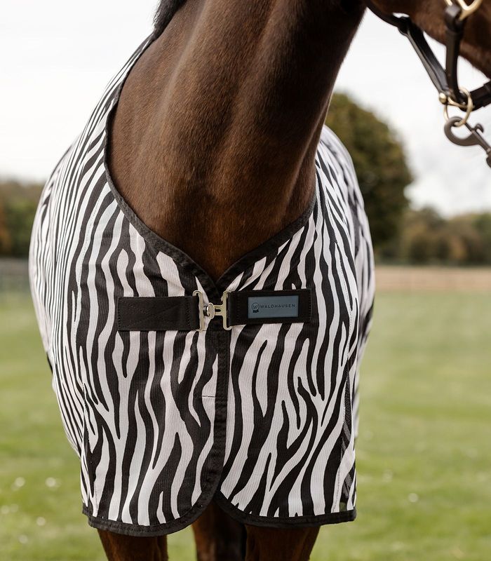 Waldhausen Zebra Fly Sheet w/Cross Surcingles