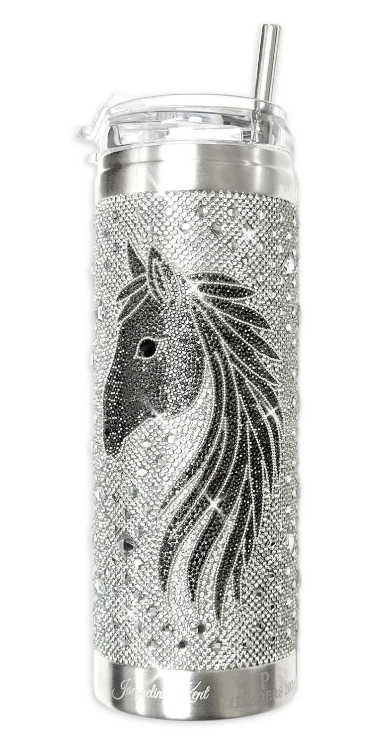 Crystal Tumbler Kentucky Kindred Silver