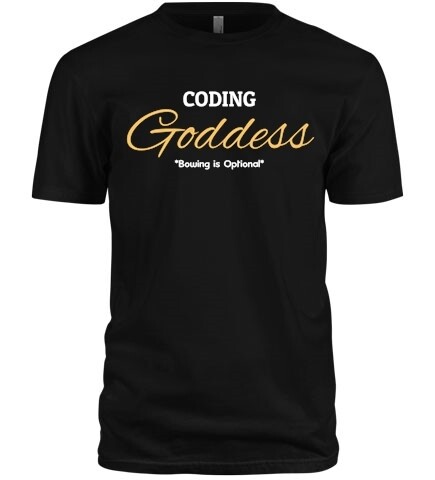 Coding Goddess Developer T-Shirt
