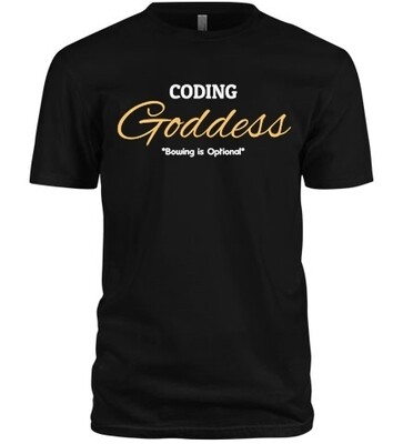 Coding Goddess Developer T-Shirt