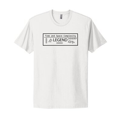 Time and Space Complexity Legend Developer T-Shirt
