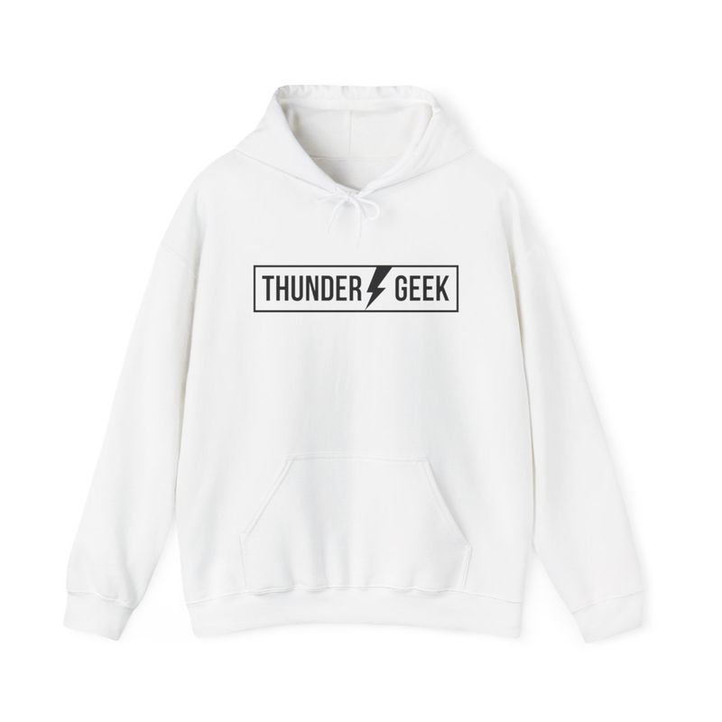 Thunder Geek Unisex Hooded Sweatshirt - Comfy Casual for Developers