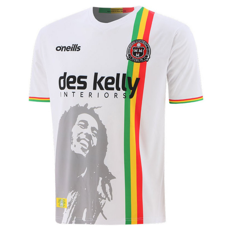 Bohemian Soccer Jersey Bob Marley Away 2022