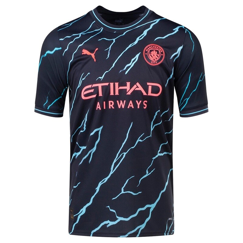 Manchester City Soccer Jersey Third Away 23/24