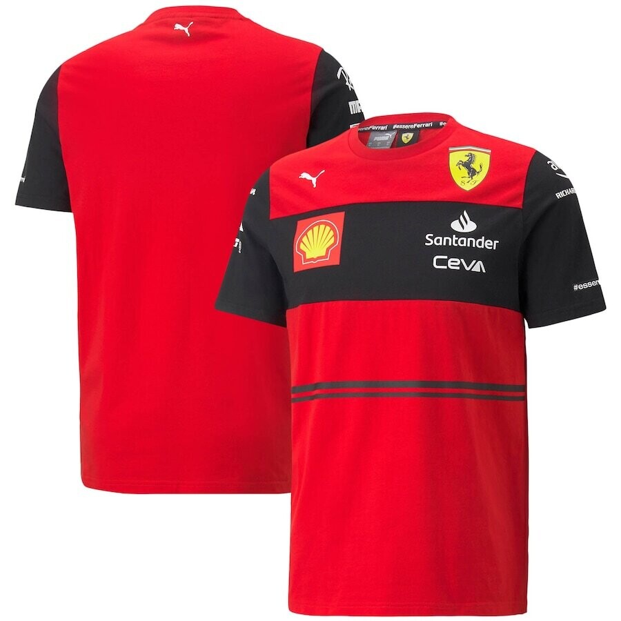 Scuderia Ferrari F1 Racing Team T-Shirt Red 2022