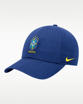 Brazil Football Cap Royal Blue