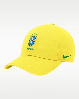 Brazil Football Cap Yellow Strike