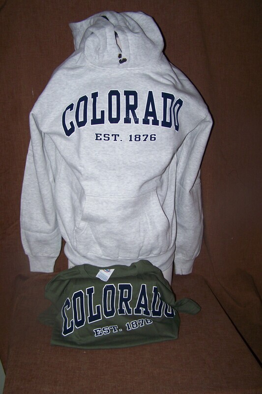 Adult Colorado TShirt/Hoodie Combo
