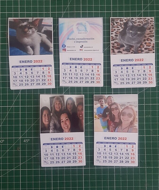 Calendarios imantados