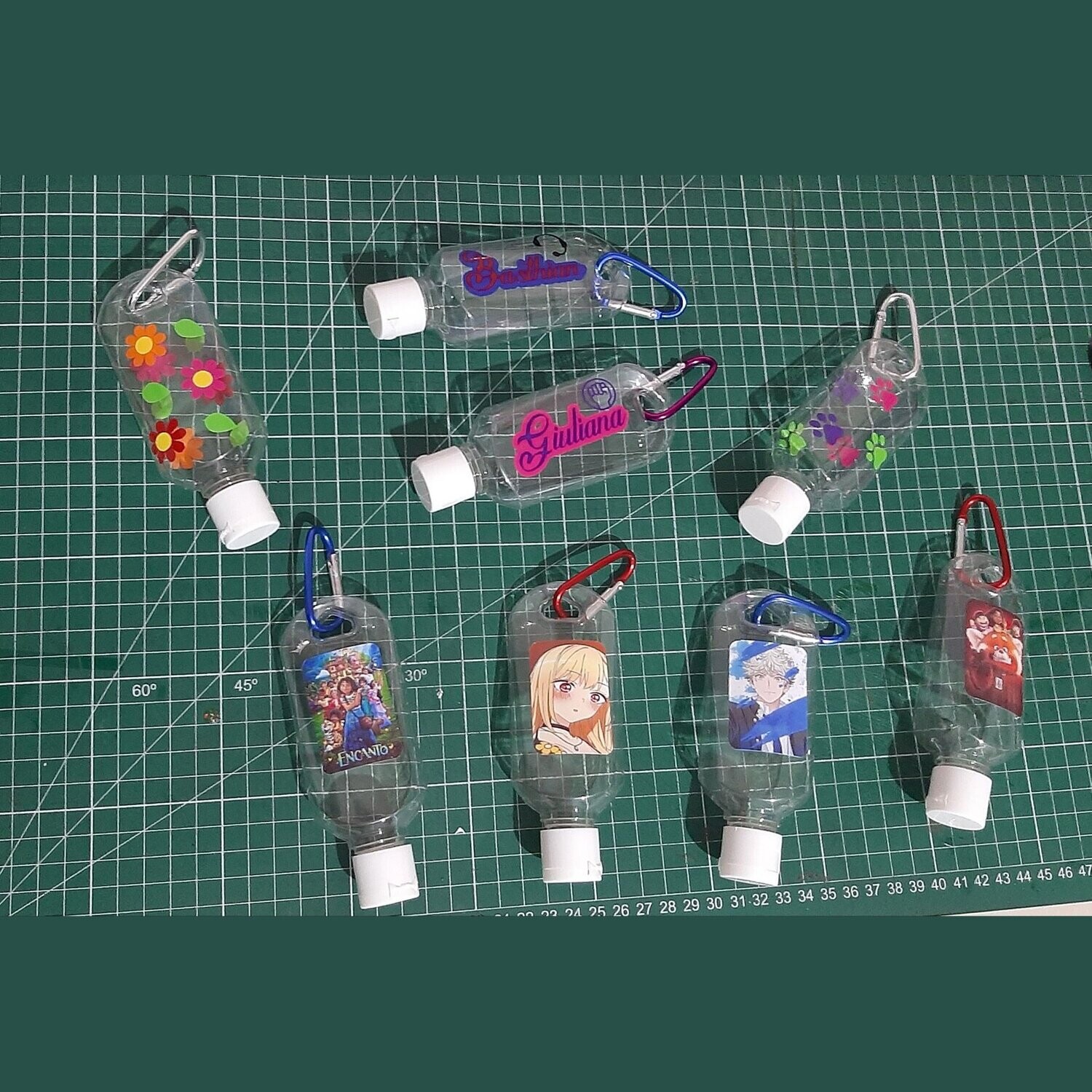 Botellas recarga alcohol gel