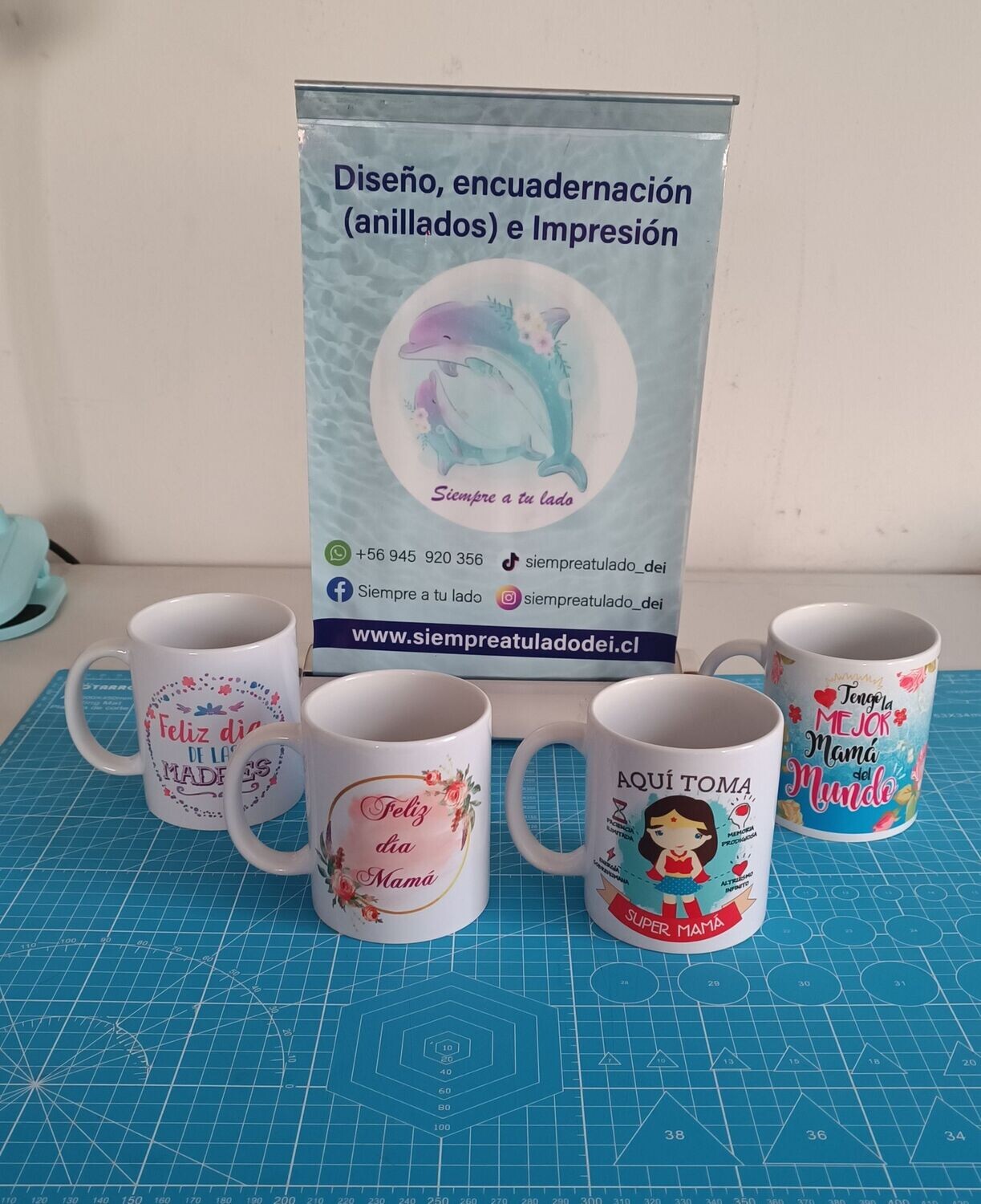 Tazones día de la madre