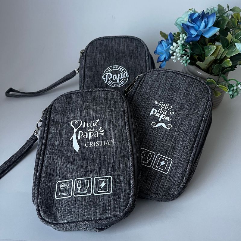 Estuche bolso de viaje para accesorios digitales