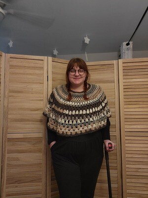 Crochet Circle Poncho