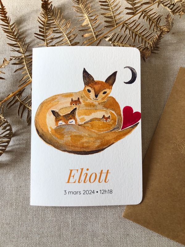Faire-part de naissance - Eliott