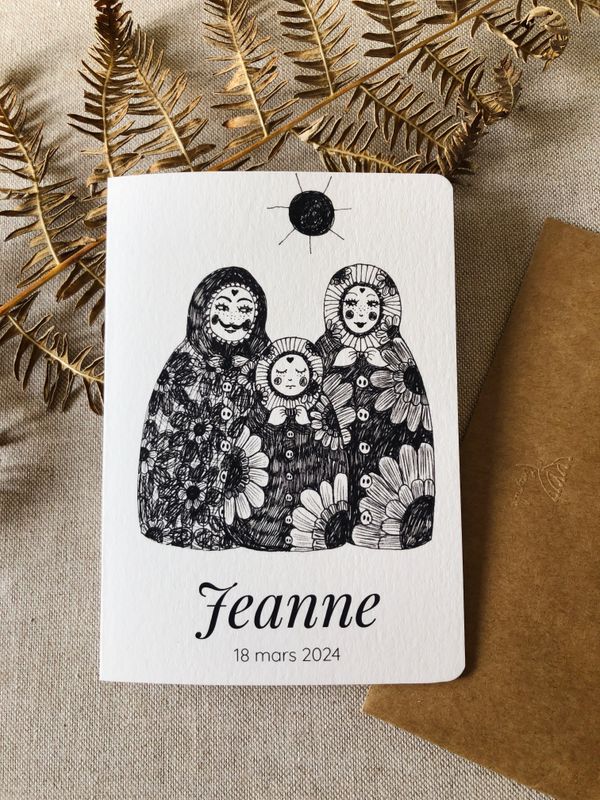 Faire-part de naissance - Jeanne