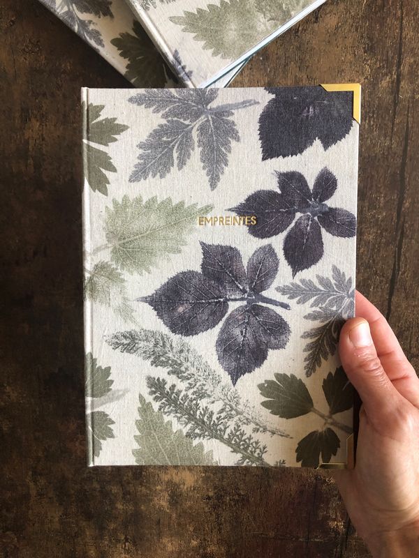 Carnet d'écriture - Empreintes