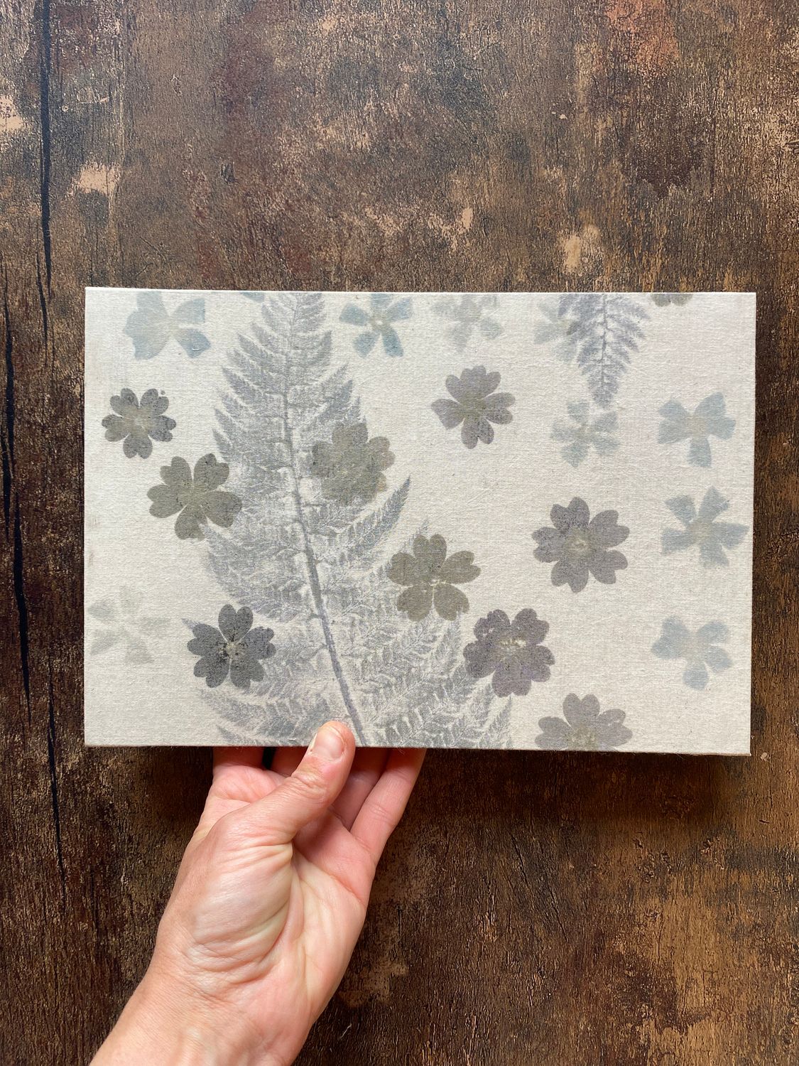 Carnet aquarelle - L'instant fleuri