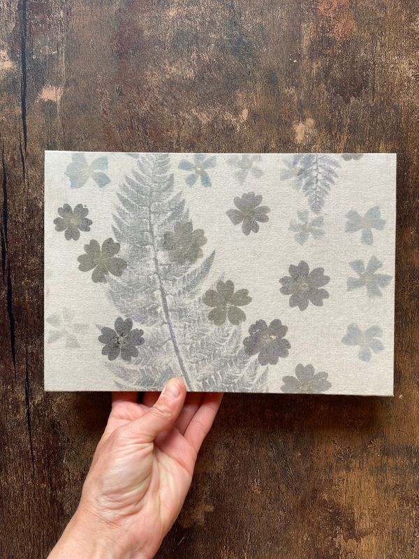 Carnet aquarelle - L'instant fleuri