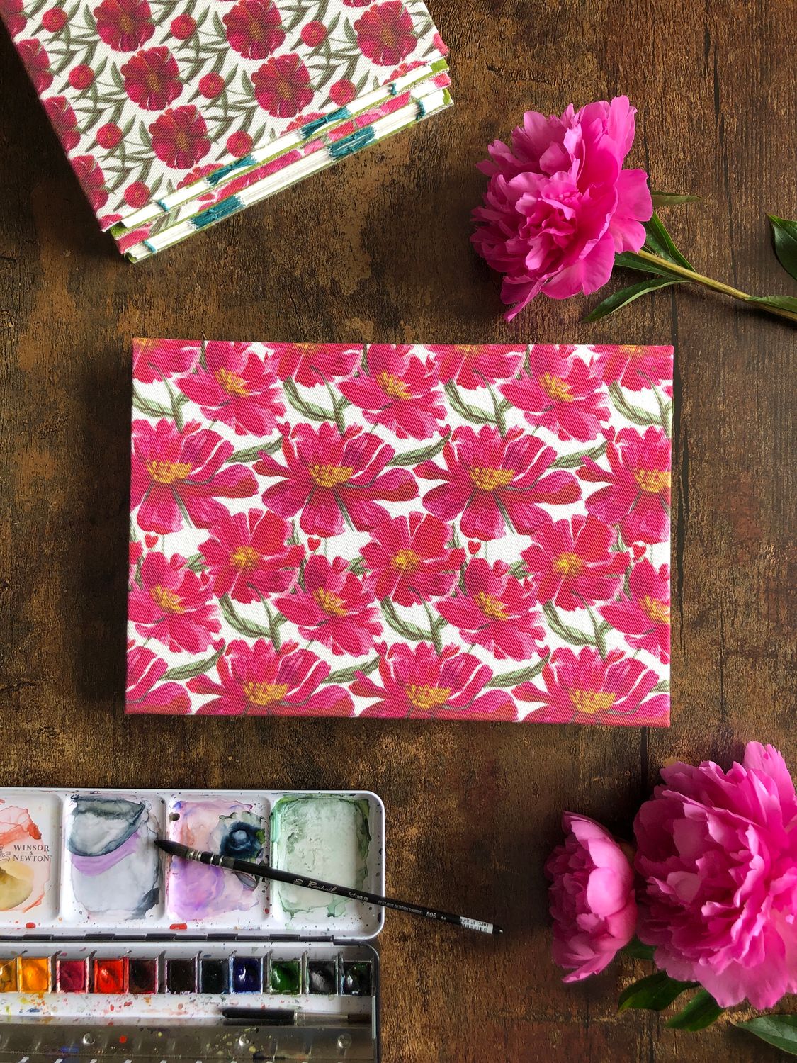 Carnet aquarelle - Un parfum de liberté